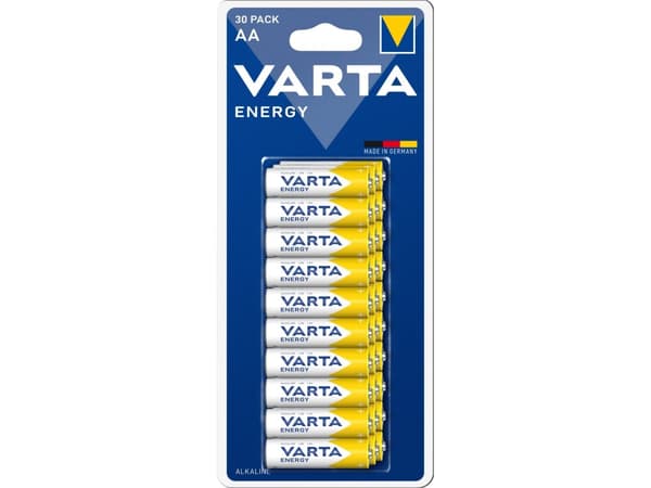 Varta Energy 04106 - Batteri 30 x AA-type - Alkalisk