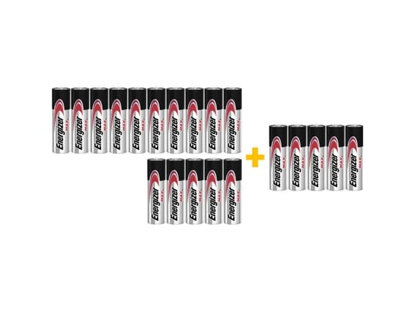Energizer Max AA batteri Alkali-mangan 1,5 V 20 stk