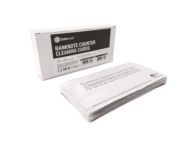 Safescan 152-0663, Rengjøringskort, Safescan, Safescan bill counters, Hvit, 153 mm, 76 mm