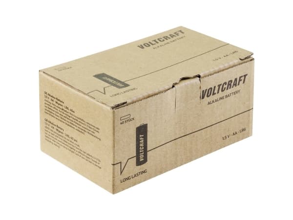 VOLTCRAFT Industrial LR6 AA-batteri Alkali-mangan 3000 mAh 1.5 V 40 stk