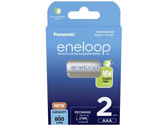 Panasonic eneloop BK-4MCDE - Batteri 2 x AAA - NiMH - (ladbare) - 800 mAh