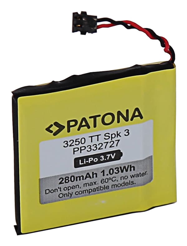 Batteri för TomTom Spark 3 P332727 280mAh