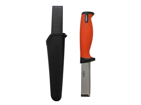 Boxer® mejselkniv med slida - rostfri