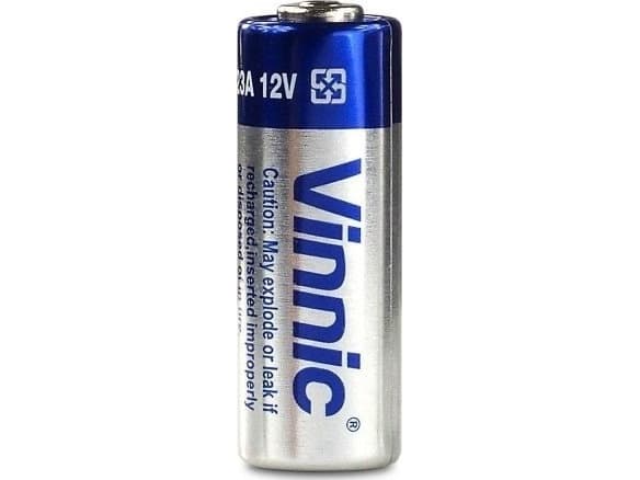 Batteri til bilfjernbetjening Vinnic 23A blister med 5 stk.