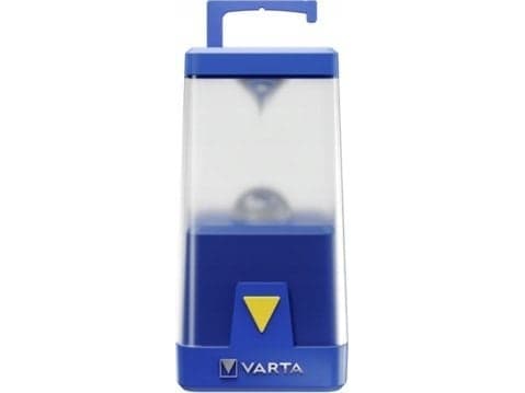 Varta 17666 101 111, Akulla toimiva retkilyhty, Sininen, Akryylinitriilibutadieenistyreeni (ABS), Polykarbonaatti (PC), Kestomuovinen elastomeeri, IP