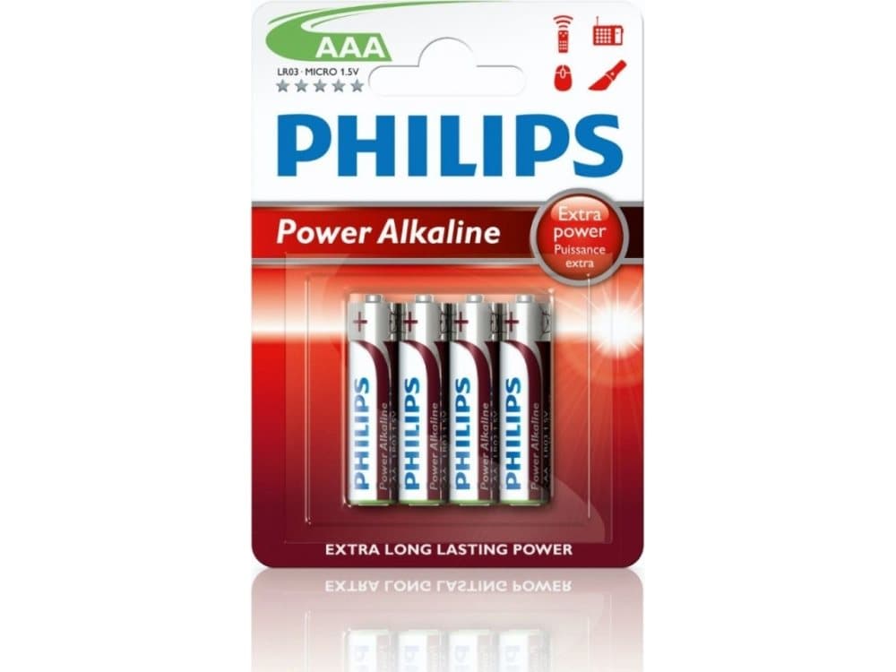 Philips Battery AAA/R03 4 pcs.