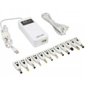 InLine 26618W Universal - Strømforsyning - AC 100-240 V - 90 Watt - hvid (26618W)