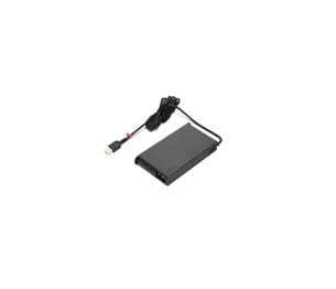 Lenovo ThinkPad 170W Slim AC Adapter (Slim-tip) - nätadapter - växelström 90-265 V - 170 watt - svart Svart