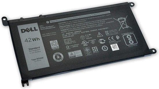 Dellin akku 11,4 V 3500 mAh (WDX0R)