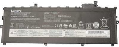 Lenovo - Laptop batteri - 1 x Lithium Ion 3 celler 4950 mAh 57 Wh - sort - FRU - til ThinkPad X1 Carbon (5. generation) 20HQ, 20HR