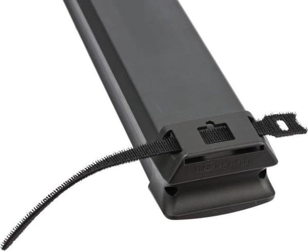 Brennenstuhl Premium-Line strømskinne med 4 kontakter / sort - 1,8 meter