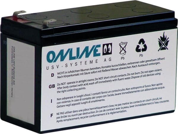 ONLINE USV-Systeme BCZ1000 UPS batteri