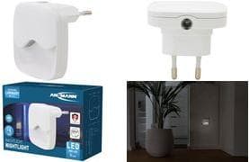 ANSMANN natlys wh 220V-230V/50Hz/5 lumen/sensor (1600-0406)