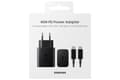 Miniatyrbillede 5 af 5: Samsung strømadapter - USB-C til USB-C kabel - 45W - 1,8m - Sort