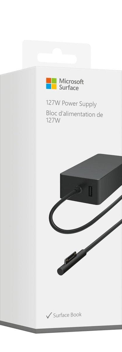 Microsoft Surface 127W strømforsyning