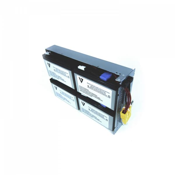 V7 APCRBC133-V7-1E - UPS-batteri (svarende til: APC RBC133) - 1 x batteri - blysyre - 432Wh - til SMT1500RM2U, SMT1500RM2UTW, SMT1500RMI2U, SMT1500RMU