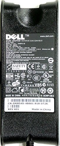 DELL strömförsörjning - AC-adapter 90W - 19,5V, 2-stift (DA90PS1-00,PA-10, ADP-90AH EB,DF266,0Y637, Y637,F8834,FF313,NF599, UC473,310-91094,35,35 RM80