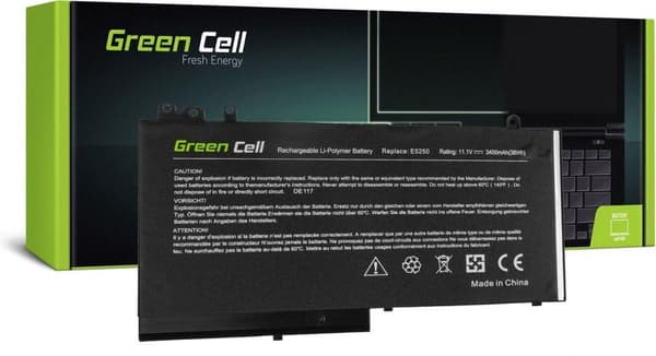 Green Cell DE117 notebook reservedel Batteri
