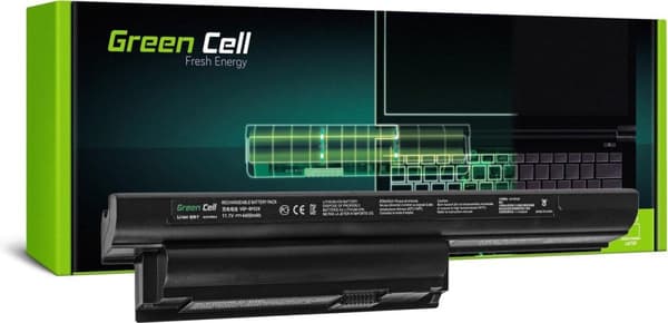 Green Cell SY08 notebook reservedel Batteri