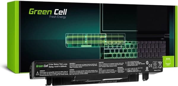 GREEN CELL batteri til Asus A450 A550 R510 X550 / 14,4V 2200mAh