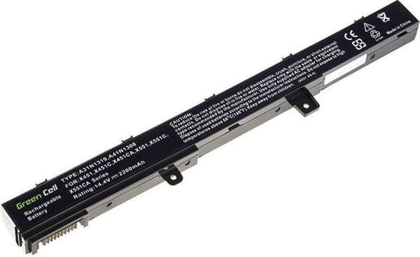 Green Cell AS75 notebook reservdel Batteri