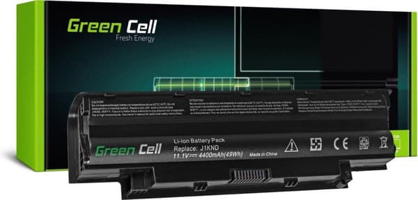 Green Cell DE01 kannettavan tietokoneen varaosa Akku