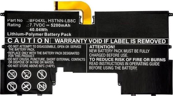 CoreParts MBXHP-BA0165 notebook reservedel Batteri/batteri