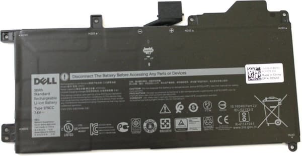 DELL BATTERI LATITUDE 7200 7210 2-I-1 7,6V 38WH