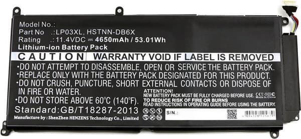 CoreParts MBXHP-BA0137 - Batteri - HP - Envy 15-AE015TX - Envy 15-AE016TX - Envy 15-AE017TX - Envy 15-AE018TX (MBXHP-BA0137)