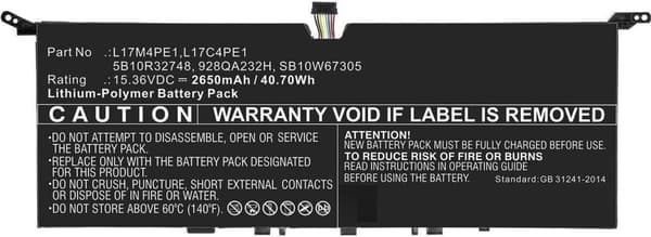 CoreParts MBXLE-BA0262 kannettavan tietokoneen varaosaakku (MBXLE-BA0262)