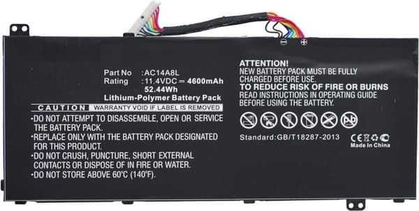 MicroBattery MBXAC-BA0072 - Batteri/Genopladeligt batteri - Acer - Aspire V15 Nitro - Aspire VN7 - Aspire VN7-571 - Aspire VN7-571G - Aspire VN7 (MBXA