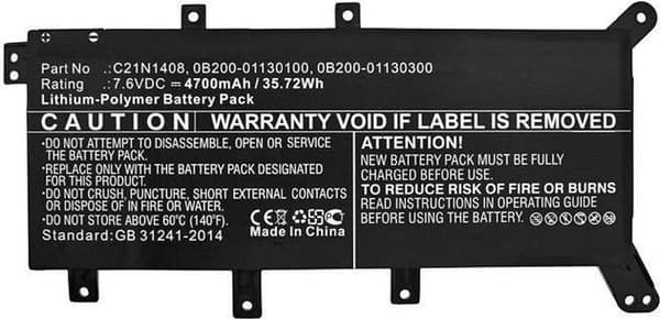 CoreParts MBXAS-BA0238 notebook reservedelsbatteri (MBXAS-BA0238)