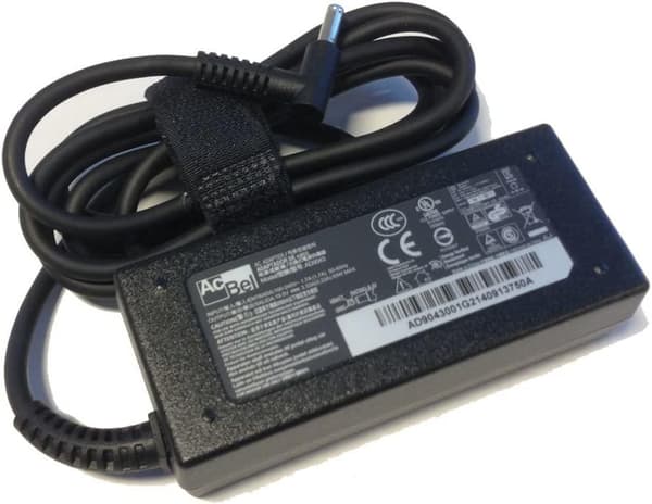 HP Inc. Vekselstrømsadapter 65W Smart, 854055-004 Sort