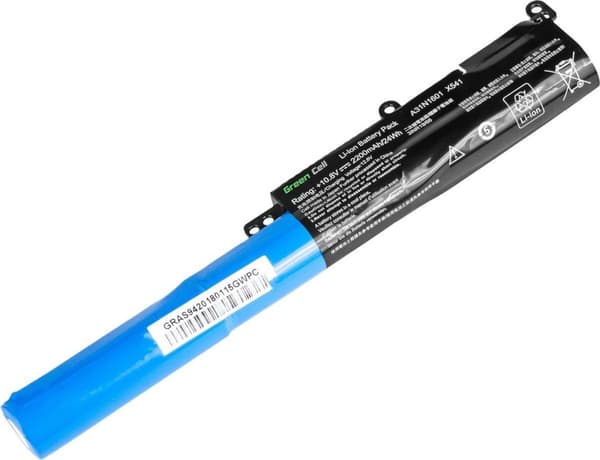 GREEN CELL batteri til Asus Vivobook Max F541N F541U X541N X541S X541U / 11,1V 2200mAh