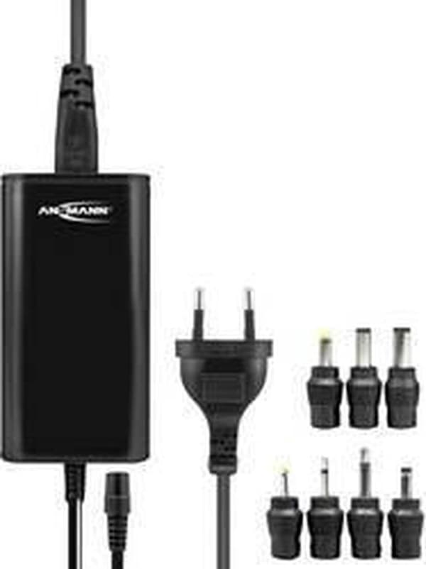 Ansmann 1201-0025 Pistokevirtalähde, säädettävä 15 V/DC, 13,5 V/DC, 12 V/DC, 9 V/DC, 7,5 V/DC, 6 V, 5 V/DC 2250 mA 27 W musta