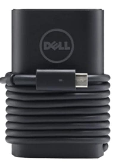 Dell USB-C AC Adapter E5 - Kit - strömadapter - 65 Watt - Europa Svart