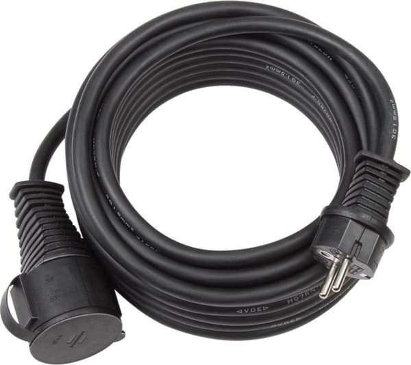 Brennenstuhl Jatkojohto IP44 - Sopii ulkokäyttöön - Musta - 3x1,5mm2 - 10 metriä