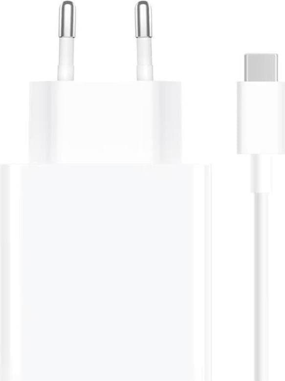 Xiaomi 67W rejseoplader USB-A + USB-C-kabel BHR6035EU - hvid (BHR6035EU)