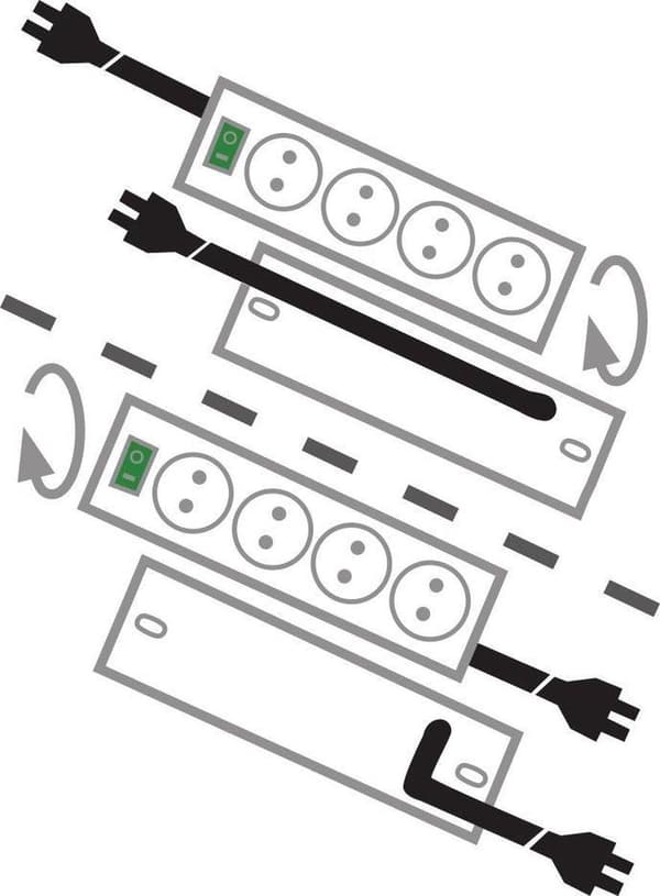 Primera-Line 8-fold sort 2 m H05VV-F 3G1.5