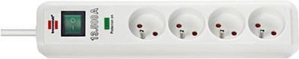 brennenstuhl Forlængerledning 'Eco-Line', 4 fatninger