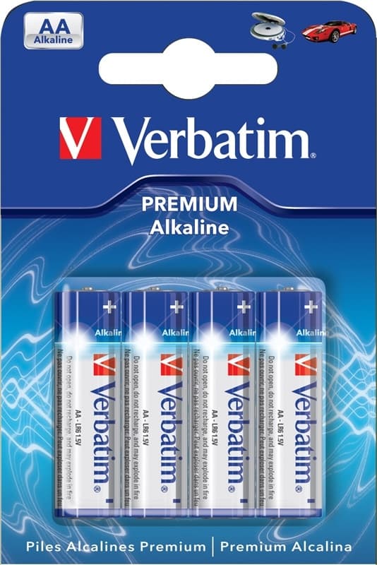 Verbatim batterier (AA)