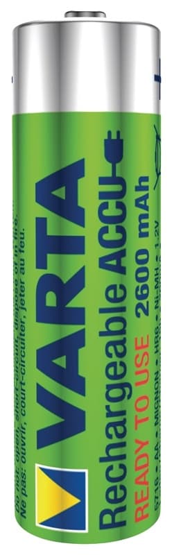 Varta Ladattava Ni-MH-Akku AA | 1.2 V DC | 2500 mAh | 4-Blister-kortti