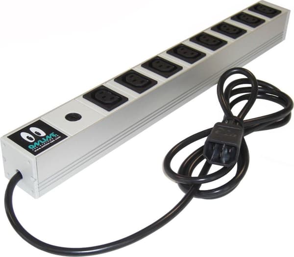 Online UPS - forlængerledning (rack - monteres) - 8 udgangsstik - 1U - 48,3 cm (19") (IEC10A8IEC10A-RACK)