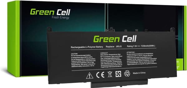 Green Cell DE135 Notebook Reservedel Batteri (DE135)