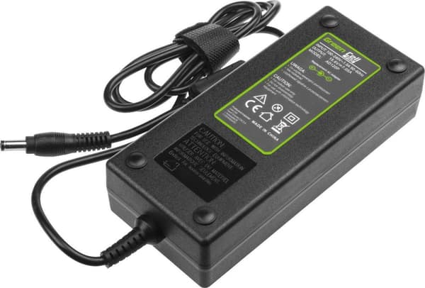 Vihreä solu AD120P. Käyttötarkoitus: Kannettava tietokone, Virtalähdetyyppi: Sisä, Tulojännite: 100-240 V. Tuotteen väri: Musta. Kaapelin pituus: 1,2