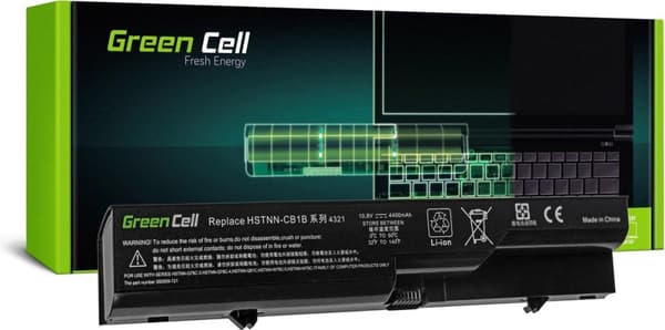 Green Cell HP16. Type: Genopladelig, Mærkekompatibilitet: HP, Kompatibilitet: 420 620 625 Compaq 420 620 621 625 ProBook 4520 (GC-HP16)