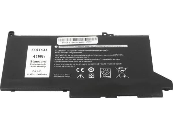 Mitsu Battery Battery for Dell Latitude E7390, E7490 3600 mAh (41 Wh) 11.4 Volt