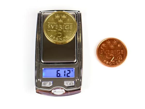 Digital mini våg 0,01g - 200g inkl. batteri CR2032 pocketscale