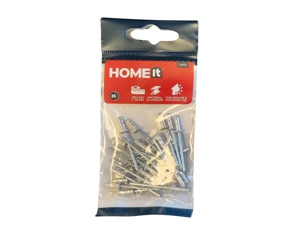 HOME It® popnitte Ø3,2×L8 mm - 25 stk.