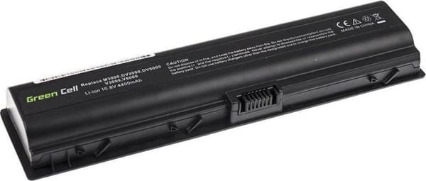 Batteri sendt til HP Pavilion DV2000 DV6000 DV6500 DV6700 / 11.1V 4400mAh.